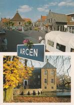 Ansichtkaart  Arcen Dorpsplein en kasteel Arcen, Verzamelen, Verzenden, Gelderland