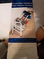 schoenenrek uitschuifbaar, wit. Nieuw in doos, Huis en Inrichting, Ophalen, Nieuw