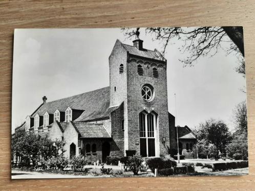 oude kaart Zuidhorn, gereformeerde Kerk, 1975, Verzamelen, Ansichtkaarten | Nederland, Ongelopen, Groningen, 1960 tot 1980, Ophalen of Verzenden