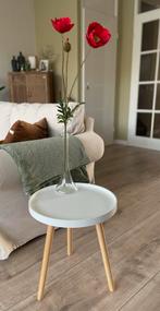 Bijzettafeltje | Nieuwstaat | €7,50, Huis en Inrichting, Tafels | Bijzettafels, Ophalen, Minder dan 55 cm, Rond, Nieuw