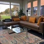 Dutch design leren hoekbank of 2 losse banken, Huis en Inrichting, Ophalen, Gebruikt, 100 tot 125 cm, 150 tot 200 cm