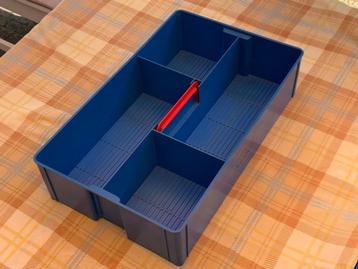 Lego rails en elektrische rails (elektrisch 4,5V) + draagbox beschikbaar voor biedingen
