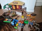 Playmobil safari lodge 4826 + extra dieren, Ophalen of Verzenden, Gebruikt