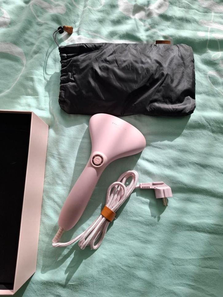 Steamery Stockholm kleding hand stomer roze, Witgoed en Apparatuur, Stoomapparaten, Zo goed als nieuw, Ophalen of Verzenden