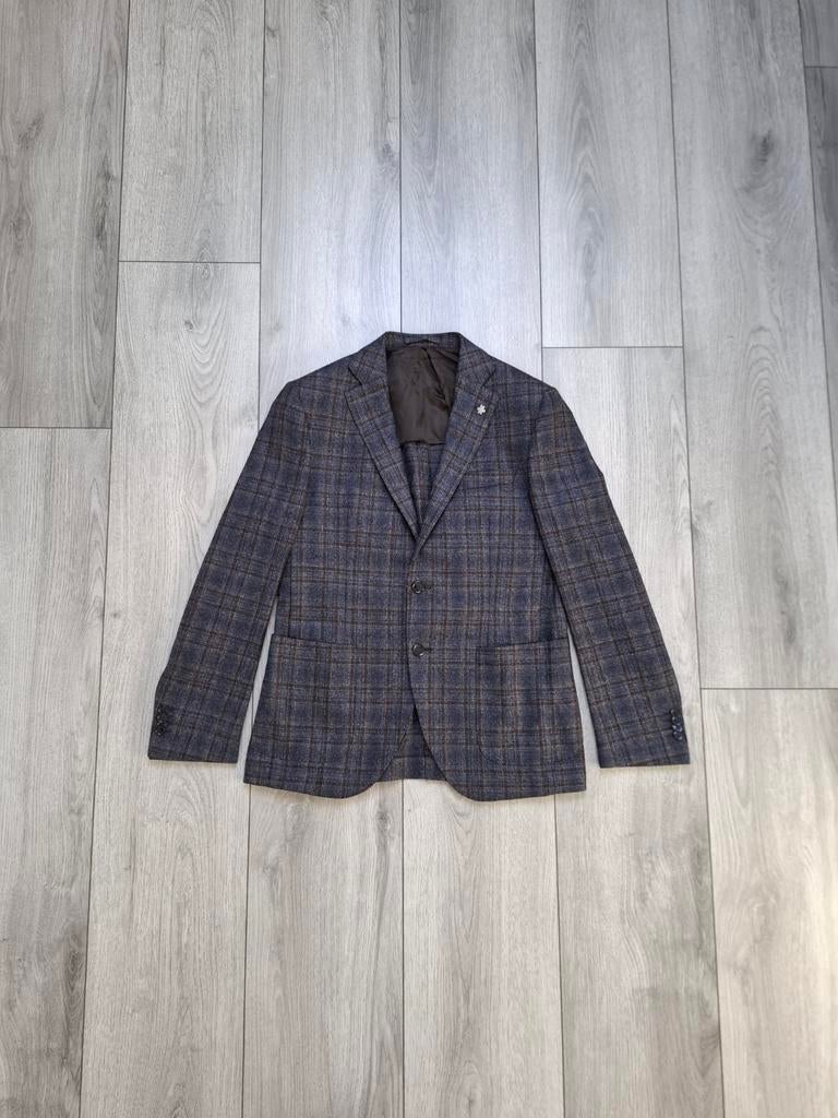 Colbert/blazer blauw - Lubiam, Lubiam, Ophalen of Verzenden, Zo goed als nieuw, Maat 48/50 (M)