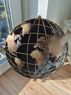 Nieuwe "Wereldbol" van metaal (messing) - Decoratief, Ophalen of Verzenden, Nieuw
