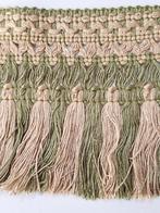 Supermooi  vintage franje band, 70 jaren, 5 meter 11 cm hoog, Ophalen of Verzenden, Nieuw, Lint, Band of Elastiek