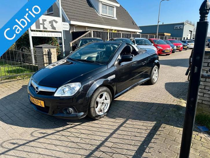 Opel Tigra TwinTop 1.4-16V Linea Rossa, Auto's, Opel, Bedrijf, Te koop, Tigra, ABS, Airbags, Airconditioning, Cruise Control, Elektrische buitenspiegels