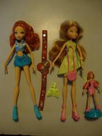 Winx club pop Bloom en Flora Mattel 2004, Verzamelen, Poppen, Ophalen of Verzenden, Pop