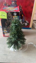 Fibre optics kerstboom voor kerstdorp A4, Diversen, Kerst, Ophalen of Verzenden, Zo goed als nieuw