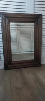 Oude houten spiegel. Stoer&sober stijl, Huis en Inrichting, Woonaccessoires | Spiegels, Ophalen of Verzenden, Zo goed als nieuw