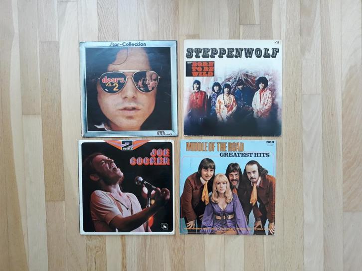 The Doors Vol.2,Joe Cocker,Steppenwolf,Middle of the Road, Cd's en Dvd's, Vinyl | Rock, Gebruikt, Poprock, 12 inch, Ophalen of Verzenden