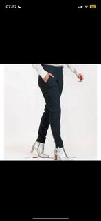 Studio Anneloes Alistar bonded pinstripe broek grey travel M, Maat 38/40 (M), Ophalen of Verzenden, Zo goed als nieuw, Grijs