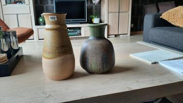 2 retro vintage vazen bay fat lava scheurich beschikbaar voor biedingen