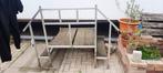 Trap of opstap met bordes voor chalet of stacaravan, Ophalen, Gebruikt