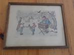 Anton pieck - donald art 1970, Antiek en Kunst, Ophalen of Verzenden