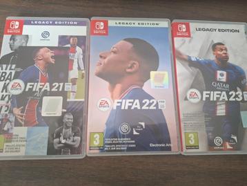 3x fifa switch game beschikbaar voor biedingen