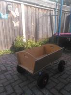 Bolderkar met metalen frame en opblaasbare banden, Ophalen, Gebruikt