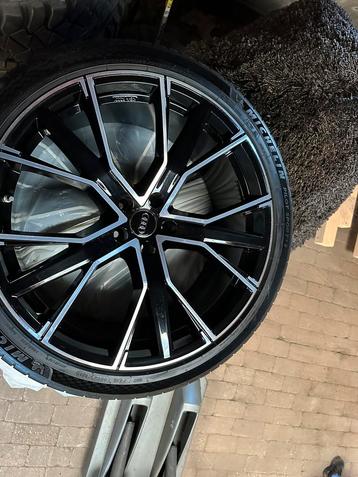 Audi 22 inch velgen en Michelin banden NIEUW