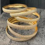 18 karaat gouden armbanden slavenarmbanden, Sieraden, Tassen en Uiterlijk, Armbanden, Ophalen of Verzenden, Nieuw, Goud