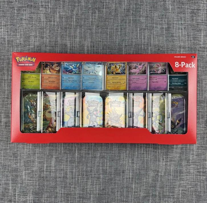 Pokemon TCG Prismatic Evolution Mini Tins - Nieuw!, Hobby en Vrije tijd, Verzamelkaartspellen | Pokémon, Nieuw, Overige typen