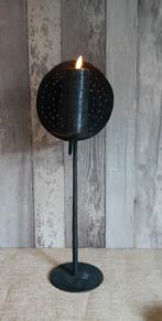 Metalen zeef kandelaar, Canadezenlaan 4 Dokkum, La Rentree, Ophalen of Verzenden, Metaal