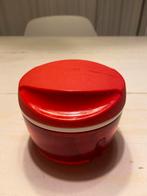 Tupperware Speedy Chef Hakmolen - Rood, Ophalen of Verzenden, Gebruikt, Rood, Schaal