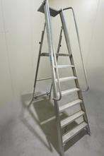 PMP07 Bordestrap -  Aluminium Platformtrap, Ophalen of Verzenden, Zo goed als nieuw, Trap, Minder dan 2 meter