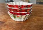 Villeroy & boch kerst 4 schaaltjes, Huis en Inrichting, Keuken | Servies, Nieuw, Ophalen of Verzenden, Schaal of Schalen, Overige stijlen
