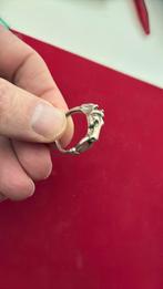 925 sterling zilver ring 18/19 mm paard, 18 tot 19, Gebruikt, Ophalen of Verzenden, Dame