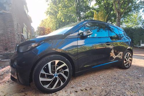 BMW i3  warmtepomp 22kwh  2014 Grijs/zwart, Auto's, BMW, Particulier, i3, ABS, Airbags, Airconditioning, Alarm, Android Auto, Bluetooth