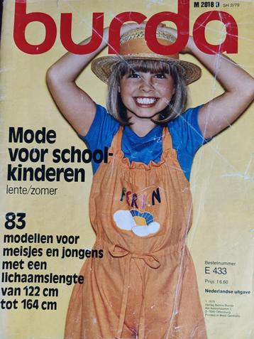 Burda kindermode vintage 1979 83 modellen beschikbaar voor biedingen