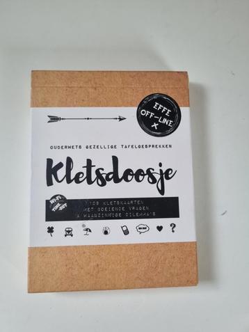 Kletsdoosje beschikbaar voor biedingen