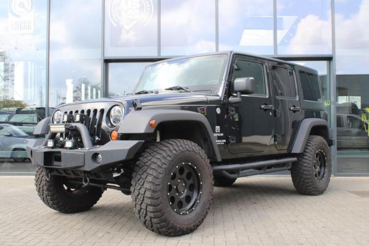 Jeep WRANGLER 3.6i V6 4x4 JK Unlimited / Lifted / 35 ers / 1, Auto's, Jeep, Bedrijf, Wrangler, 4x4, ABS, Airbags, Airconditioning