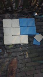 Winckelmans keramische tegels blauw en ivoor, Doe-het-zelf en Verbouw, Ophalen, Nieuw, Minder dan 20 cm, Minder dan 20 cm