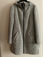 Wollen jas van District, mt.40., Kleding | Dames, Jassen | Winter, Ophalen of Verzenden, Zo goed als nieuw, Maat 38/40 (M), Zwart