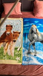 Strandlaken badhanddoek paard, Ophalen of Verzenden, Zo goed als nieuw, Jongen of Meisje, Zwem-accessoire