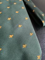 Groene Heineken stropdas met patroon, Ophalen of Verzenden, Zo goed als nieuw, Groen, Met patroon