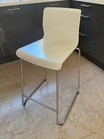 4x IKEA Glenn Barkrukken - Goede Staat!, Huis en Inrichting, Stoelen, Ophalen, Gebruikt, Modern Ikea, Wit
