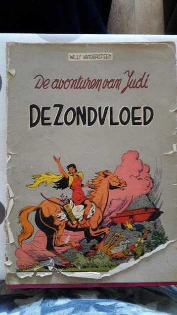 stripboek "De Zondvloed" van Willie van der Steen 1952 beschikbaar voor biedingen