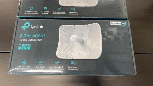 TP-Link CPE710 - set van twee, Computers en Software, Accesspoints, Nieuw, Ophalen of Verzenden