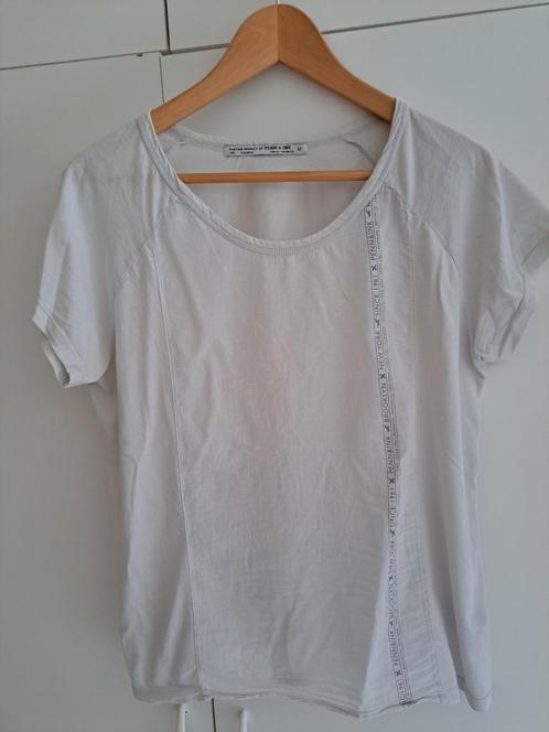 Penn & ink top maat M, Kleding | Dames, T-shirts, Zo goed als nieuw, Maat 38/40 (M), Grijs, Korte mouw, Verzenden