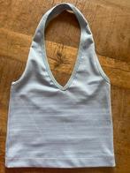 Lichtblauwe Haltertop, Kleding | Dames, Blauw, Ophalen of Verzenden, Zo goed als nieuw, Maat 36 (S)