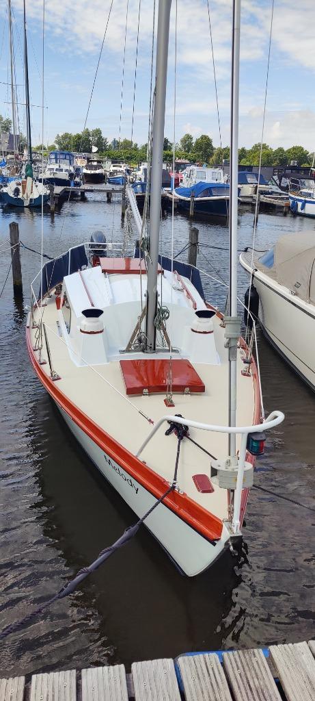 zeer fijn zeiljacht: Primaat 7.10, Watersport en Boten, Kajuitzeilboten en Zeiljachten, Gebruikt, Tour-wedstrijdjacht, Hout, 6 tot 9 meter