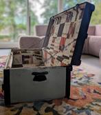 Vintage hutkoffer / reiskist / scheepskist, Huis en Inrichting, Woonaccessoires | Kisten, Ophalen of Verzenden, Gebruikt, Minder dan 50 cm