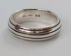 Zilveren design ring 925 zilver maat 17,6, 17 tot 18, Ophalen of Verzenden, Zilver, Zilver