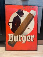 Burger sigaren reclamebord origineel, Verzamelen, Merken en Reclamevoorwerpen, Ophalen of Verzenden, Zo goed als nieuw, Lichtbak of (neon) lamp