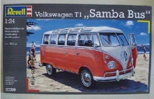 NIEUW Revell 1:24 VOLKSWAGEN T1 Samba bus modelbouw 7399, Hobby en Vrije tijd, Modelbouw | Auto's en Voertuigen, Nieuw, Auto, Groter dan 1:32