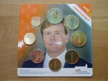 UNC set Nederland 2016 Oranjeset in blister