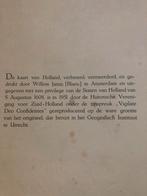 Oude Kaart van Holland - Willem Jansz. [Blaeu] Reproductie, Voor 1800, Ophalen of Verzenden, Nederland, Landkaart